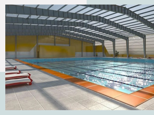 Строительство крытых бассейнов в Камне-на-Оби