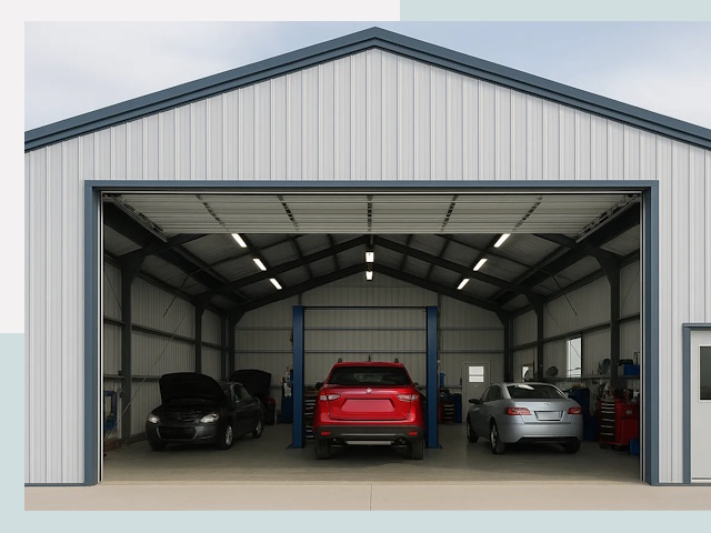 Ангары из сэндвич панелей от 609 руб. в Камень-на-Оби