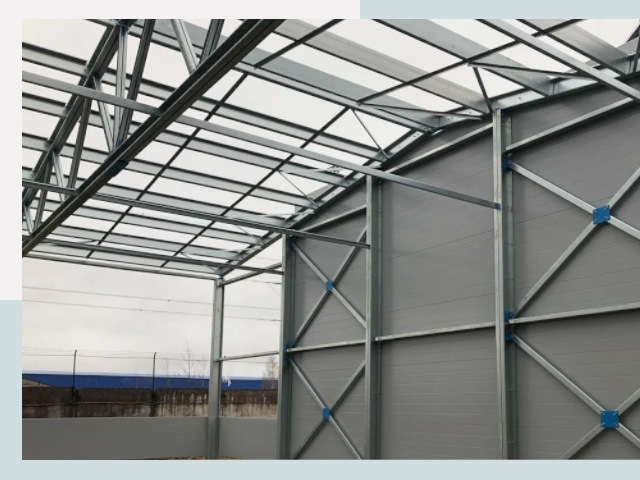 Каркасные ангары от СтальСтрой-Кно по цене от 609 руб.