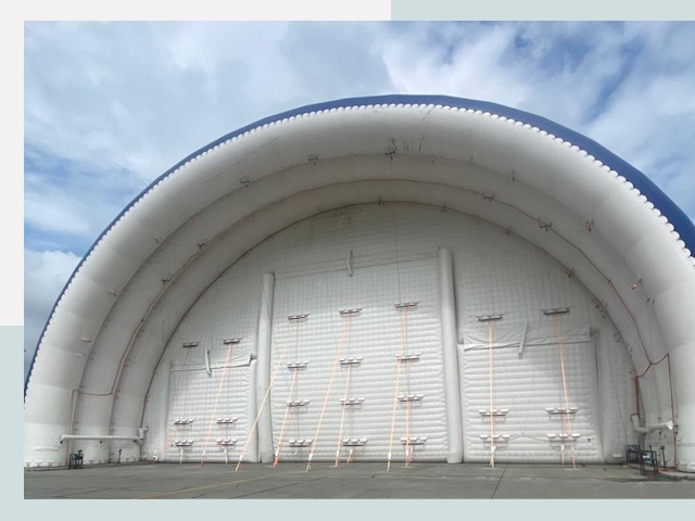 Пневмокаркасные ангары от СтальСтрой-Кно по цене от 609 руб.