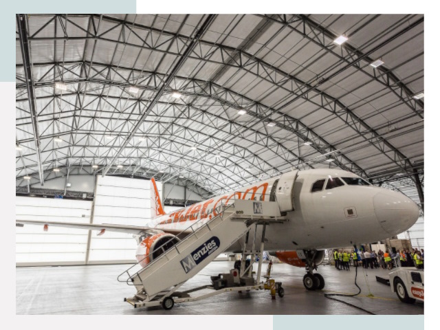 Авиационные ангары в Камне-на-Оби