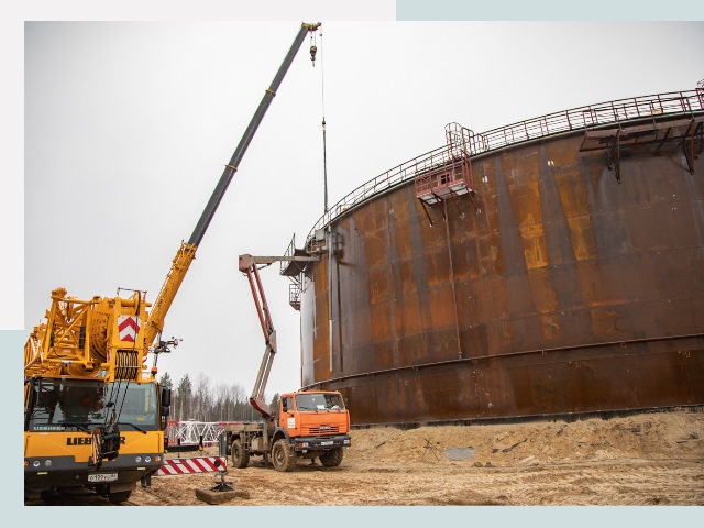 Монтаж резервуаров в Камне-на-Оби от 609 руб. за м³