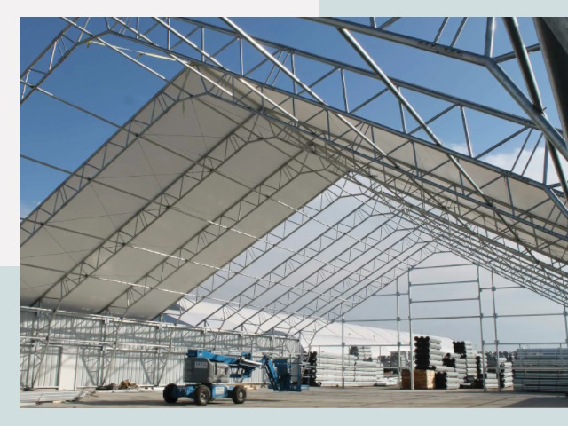 Каркасно-тентовые сооружения от СтальСтрой-Кно по цене 609 руб.