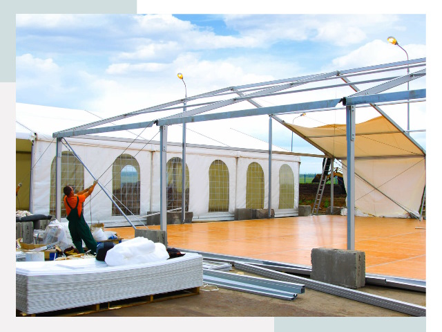 Быстро сборные шатры в Камне-на-Оби