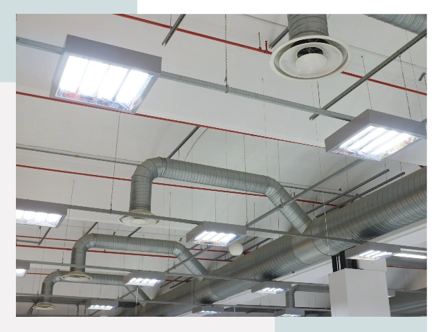 Вентиляция ангаров в Камне-на-Оби