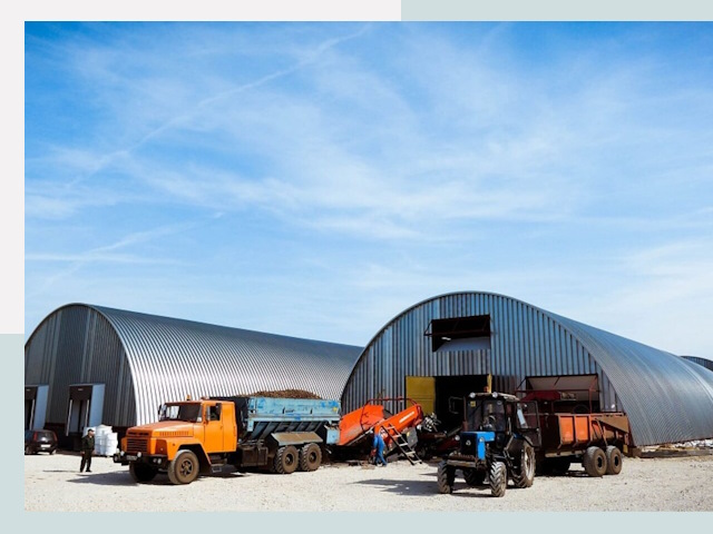 Ангары для спецтехники в Камне-на-Оби